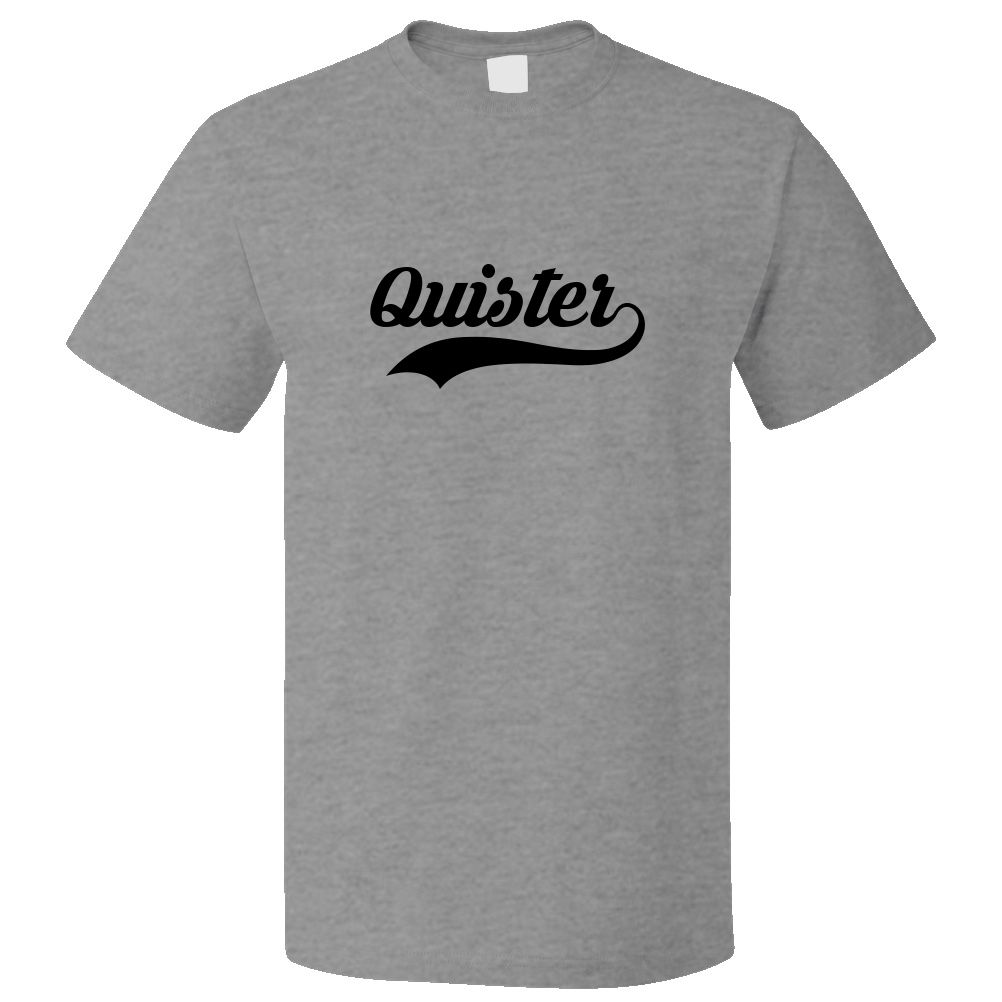 Funny Quister Retro Old School T shirt Tee